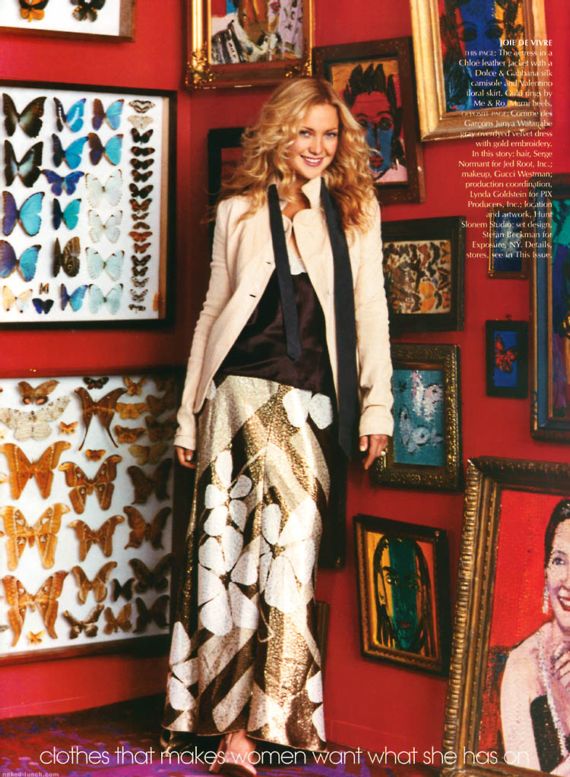 Kate Hudson in Multiple Shades