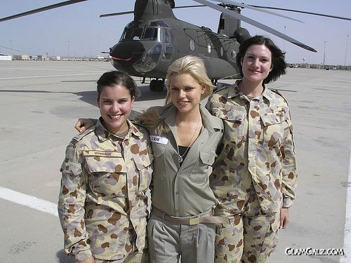 Beautiful Military Women Around the World