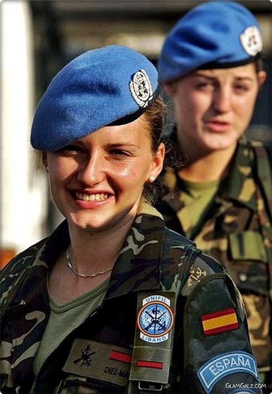 Beautiful Military Women Around the World
