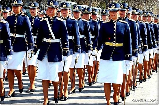 Beautiful Military Women Around the World