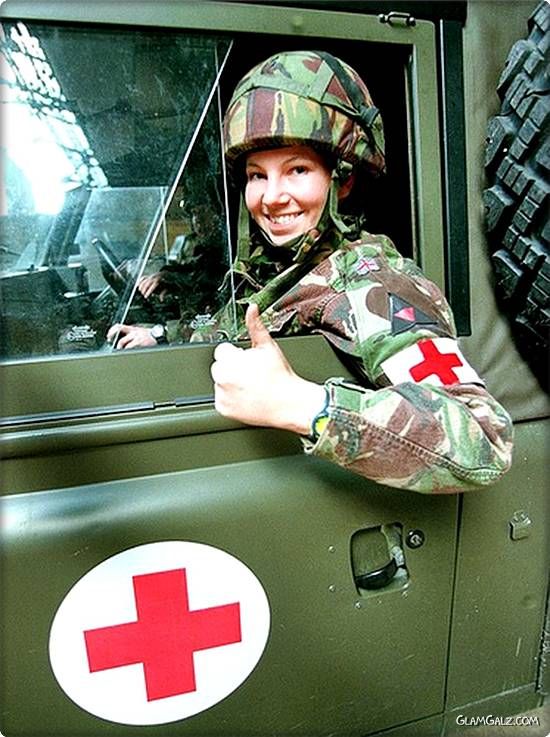 Beautiful Military Women Around the World
