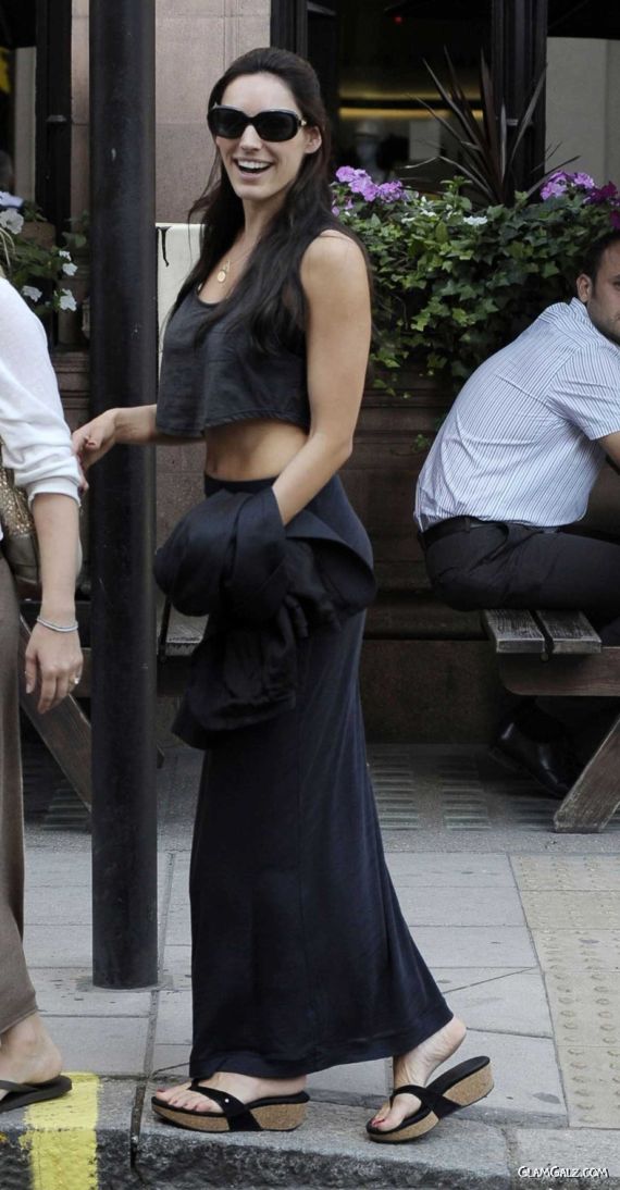 Kelly Brooke in a Cool Dress