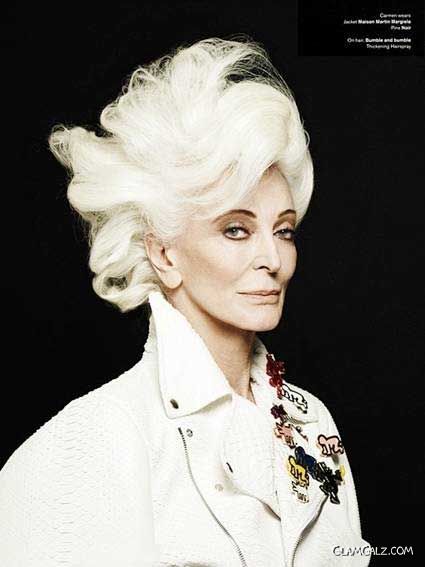 80 Years Old Super Model Carmen Dell Orefays