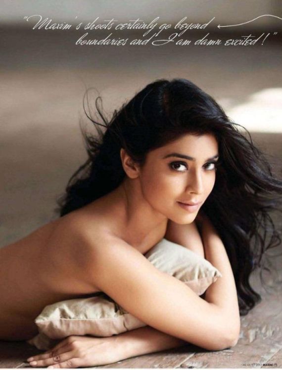 Shriya on Maxim Pages