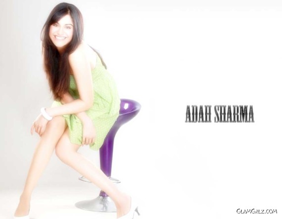 Click to Enlarge - Pretty Blue Eyed Adah Sharma Walls