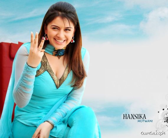 Click to Enlarge - Pretty Hansika Motwani Wallpapers
