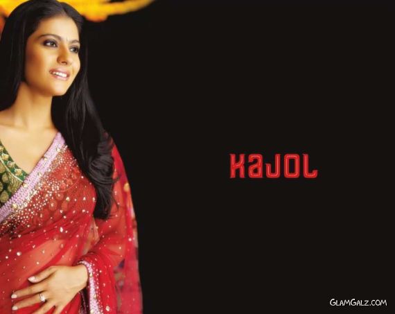 Click to Enlarge - Evergreen Bollywood Beauty Kajol Wallpapers