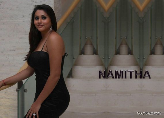 Click to Enlarge - Tollywood Beauty Namitha Wallpapers