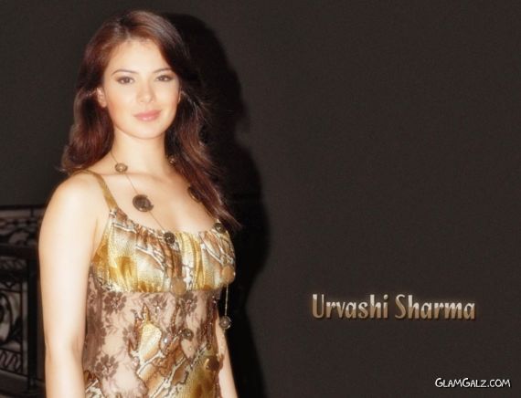 Click to Enlarge - Bollywood Beauty Urvashi Sharma Wallpapers