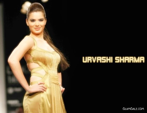 Click to Enlarge - Bollywood Beauty Urvashi Sharma Wallpapers