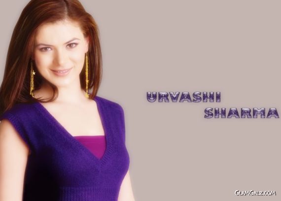 Click to Enlarge - Bollywood Beauty Urvashi Sharma Wallpapers