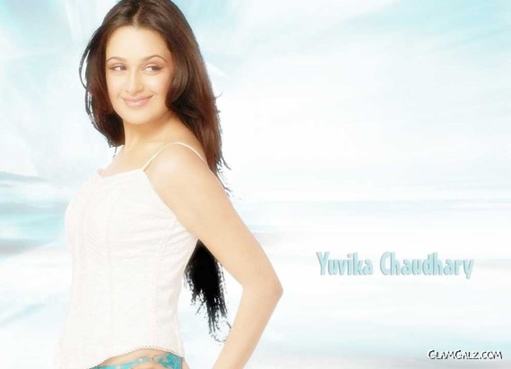 Click to Enlarge - Yuvika Choudhary Hot Wallpapers
