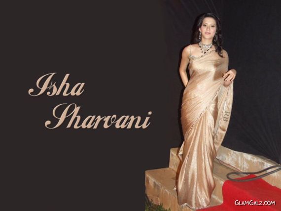 Click to Enlarge - Desi Beauty Isha Sharvani Wallpapers