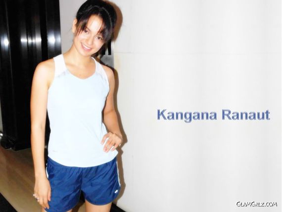 Click to Enlarge -Sizzling Kangana Ranaut Wallpapers