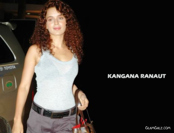 Click to Enlarge -Sizzling Kangana Ranaut Wallpapers