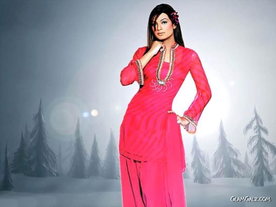 Click to Enlarge - Pakistani Fashion Models Walls