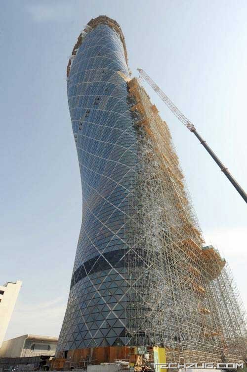 Abu Dhabi Capital Gate Building