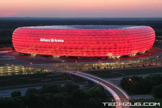 Stunning World Cup Stadium in Germany'