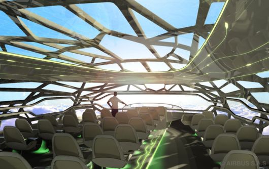 Airbus Unveils Transparent Airplane