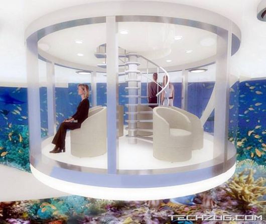 Solar Powered Floating Resort