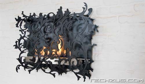 Stunning Hi-Tech Fireplaces